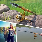 Sougayilang 1.8-3.6M Protable Fishing Rod with Reel Set Telescopic Fishing Rod and 14BB Fishing Spinning Reel Fishing Rod Combo