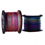 Sougayilang No.0.4-8 500M Braided Fishing Line Colorful Multifilament PE Braided Wire 12-70LB Super Strong Fishing Braided Lines