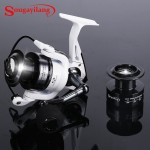 Sougayilang Spinning Fishing Reel FB2000-5000 Fish Coil Wheel Baitcasting Fishing Reel Spinning Reel With Spare Spool de pesca