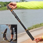 Sougayilang Spinning Telescopic Fishing Rod Carbon Fiber Travel Portable Fishing Pole for Boat Saltwater and Freshwater Fishing