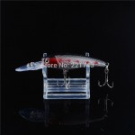 Special Offer Sale 1PCS Plastic 3D Eyes Hard Bait 9CM/8.3G Floating Minnow Crankbait Fishing Lures Wobbler Tackle Treble Hooks