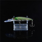 Special Offer Sale 1PCS Plastic 3D Eyes Hard Bait 9CM/8.3G Floating Minnow Crankbait Fishing Lures Wobbler Tackle Treble Hooks