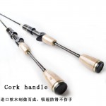 Spinning Baitcasting Fishing Rod Japan Carbon Fiber 1.8m 2 Section 602UL Lure Rods Fast Action Travel Rod Fishing Tackle