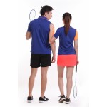 Sportswear sweat Quick Dry breathable badminton shirt , Women/Men table tennis shirt , can printing names  1008