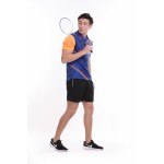 Sportswear sweat Quick Dry breathable badminton shirt , Women/Men table tennis shirt , can printing names  1008