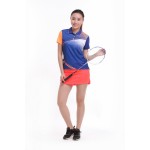 Sportswear sweat Quick Dry breathable badminton shirt , Women/Men table tennis shirt , can printing names  1008