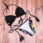 Swimwear Women  Bikini Push Up Stripe Swimsuit Bikini Swimwear Excellent Flexibility & Printing Low Waist Bikini Set  Biquini