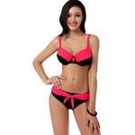 TRIKINI Bikinis Bathing Suit Push up Large Cup Bikini set Women Swimwear Sexy Swimsuit Brand Plus size 