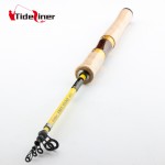 Tideliner brand UL spinning fishing rod 1.8m 1-6g lure ultralight portable telescopic spinning fishing rods 2-6LB ultra light