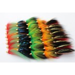 Tigofly 40 Pcs 5 patterns Assorted Popular Cone Head Tube Flies Salmon Fly Trout Fly Fishing Flies Lures