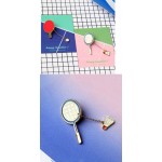 Timlee X028  Free shipping Cute Cartoon Table tennis Badminton Brooch Pins,Fashion Jewelry Wholesale