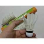 Top Training shuttlecock Extremely Durable Badminton Shuttlecocks 3tubes/lot Goose Feather Birdie Speed 74-79 Available L167