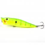 Topwater Popper Fishing Lure 9cm 13g High Quality Floathing Lure Hard Bait Plastic Fishing Tackle Crankbait 5 colors Available