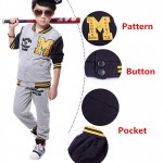 Training suits sportswear football badminton for kids brazilian child tracksuits boys clothes set sport child football tracksuit