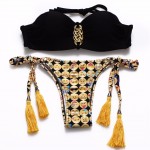 Trangel Sexy Bikini 2017 Women Swimwear Bandage Push Up Swimsuit For Women Bandeau Bikini Bathing Suit Brazilian Bikini Biquinis