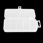 Transparent Fishing Lure Bait Tackle Boxes Fish Lure Hooks Bait Fishing Accessories Tool Case Storage Organizer Container