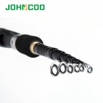 Travel Fishing Rod 1.8m 2.1m 2.4m 2.7m Spinning Fishing Rod MH Hard Telescopic Fishing Rod Carbon Fiber Casting Rod