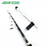 Travel Fishing Rod 1.8m 2.1m 2.4m 2.7m Spinning Fishing Rod MH Hard Telescopic Fishing Rod Carbon Fiber Casting Rod