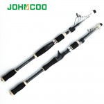 Travel Fishing Rod 1.8m 2.1m 2.4m 2.7m Spinning Fishing Rod MH Hard Telescopic Fishing Rod Carbon Fiber Casting Rod