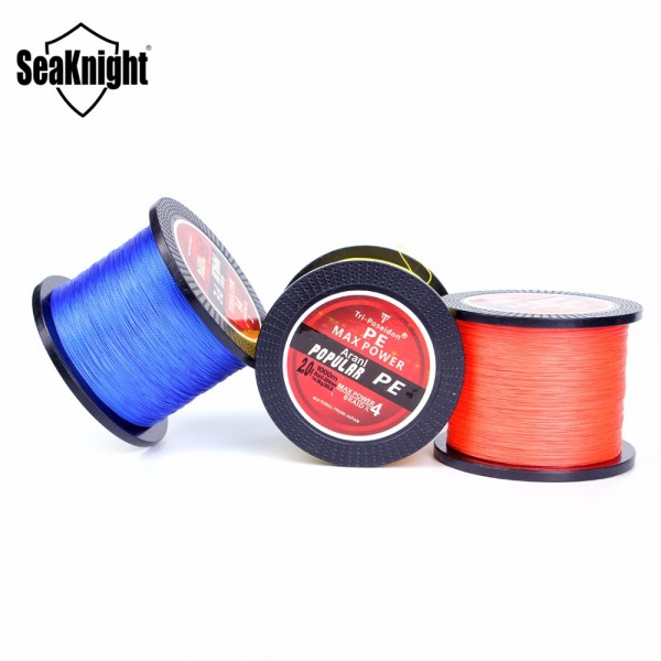 Tri-Poseidon Brand TP1000 Series Braided Fishing Line 1000M Quality Japan Wire PE Braided Line 8 10 15 20 30 40 50 60LB