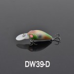 Trulinoya  Fishing Lure DW39  35mm3.8g Mini Crank  Bait Hard Lure Artificial Bait Diving depth: 1.6-2.0 m