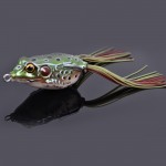 Trulinoya 3Pcs  Frog Fishing Lure 55mm 14g Soft Baits Hollow Rubber Lures Isca Artificial Para Pesca for Snakehead Pike Fishing 