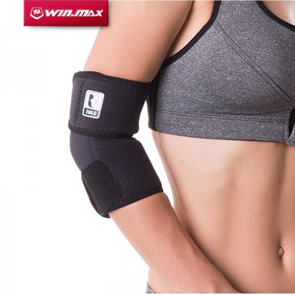 WINMAX New Arrival Professional Elbow Brace Relief Elbow Adjustable Elastic Strong Sports Badminton Elbow Support Protector Pad