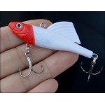 WLDSLURE 4pcs/box 16g New Artificial Silicone Soft Sea Fishing Lures Pesca Sharp Hook VIB Lead Sinking Lure Bait Wobbler 