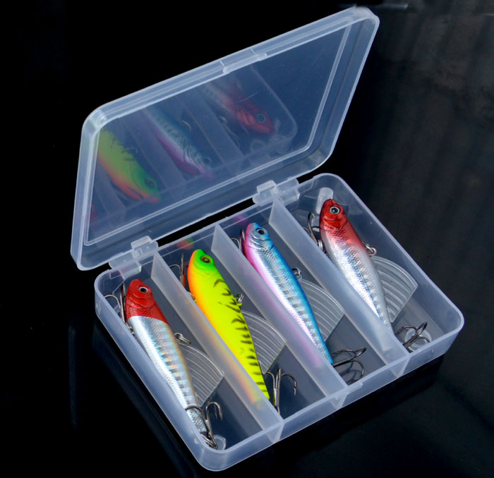 Wldslure Pcs Set G Fishing Lures With Tackle Box Hard Bait Vib