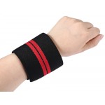 Winding Pressing Badminton Wristband High Breathable Elastic Basketball Wrist Support Carpal Protector Stretchy Sports Gear