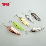 YAPADA Spoon 004 Leech Metal Spoon Multicolor Fishing Lures