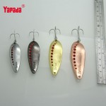 YAPADA Spoon 004 Leech Metal Spoon Multicolor Fishing Lures