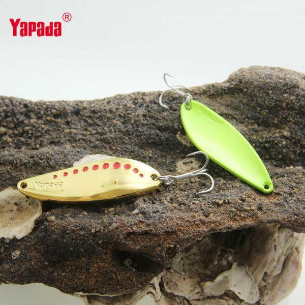 YAPADA Spoon 004 Leech Metal Spoon Multicolor Fishing Lures