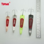 YAPADA Spoon 005  Backlight 6pcs/lot Metal Spoon Multicolor Fishing Lures new