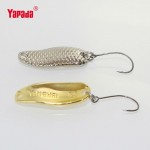 YAPADA Spoon 007 Loong Scale 5g 34mm 6pcs/lot Multicolor Metal Spoon Fishing Lures