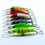 one pcs 9cm/3.54in 6.5g/0.12oz Lure fishing tackle lure bionic bait lure fishing lure minnow crankbait trout tackle