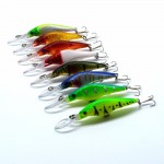 one pcs 9cm/3.54in 6.5g/0.12oz Lure fishing tackle lure bionic bait lure fishing lure minnow crankbait trout tackle