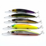 one piece14.5cm/12.2g Big game fishing lures plastic hard bait fishing tackle pesca fish wobbler minnow artificial lure swimbait