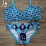 plavky sexy gypsy floral swim bathing suit beach wear biquini female plus size swimwear women bandeau swimsuit brazilian bikini