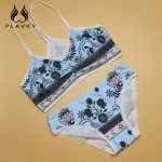 plavky sexy gypsy floral swim bathing suit beach wear biquini female plus size swimwear women bandeau swimsuit brazilian bikini