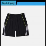 summer style men's running sports quick-drying shorts man breathable tennis fitness trunks woman badminton exercise board shorts