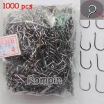 wholesale 1000pcs fishing hooks with hole  High quality Carbon Steel #3-#12 10 size choose Fly sea Fishing