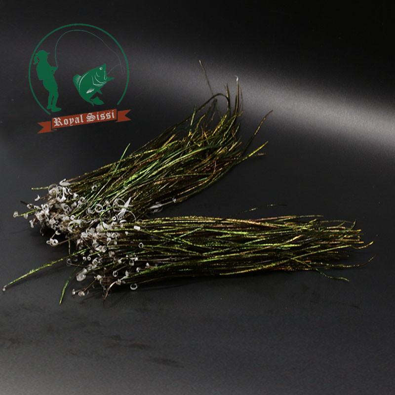 1-Bag-Natural-Peacock-Herl-Feather-Wire-Fly-Tying-Material-Olive-Green-Fly-Fishing-Lure-Bait-Nymphs--32658249904