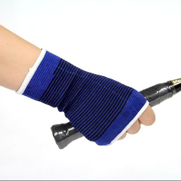 1-Piece-Badminton-Single-pole-Sport-Race-Protective-Hand-Gloves-Spandex-Blue-Color-Design-Breathable-32228870043