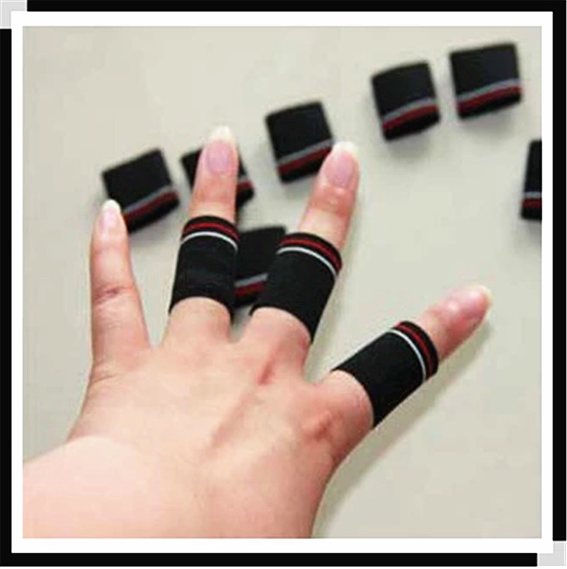 10-Pcs-2015-New-Free-Shipping-Badminton-Basketball-Finger-Guard--Skid-Elastic-Retaining-Finger-Finge-32317909621