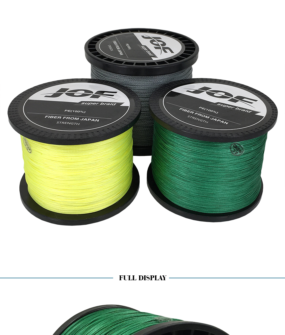 1000m-8-strands-GreenYellowGray-PE-Braided-Fishing-Line-Fishing-Tackle-lure--20LB-30LB-40LB-50LB-60L-32711285488