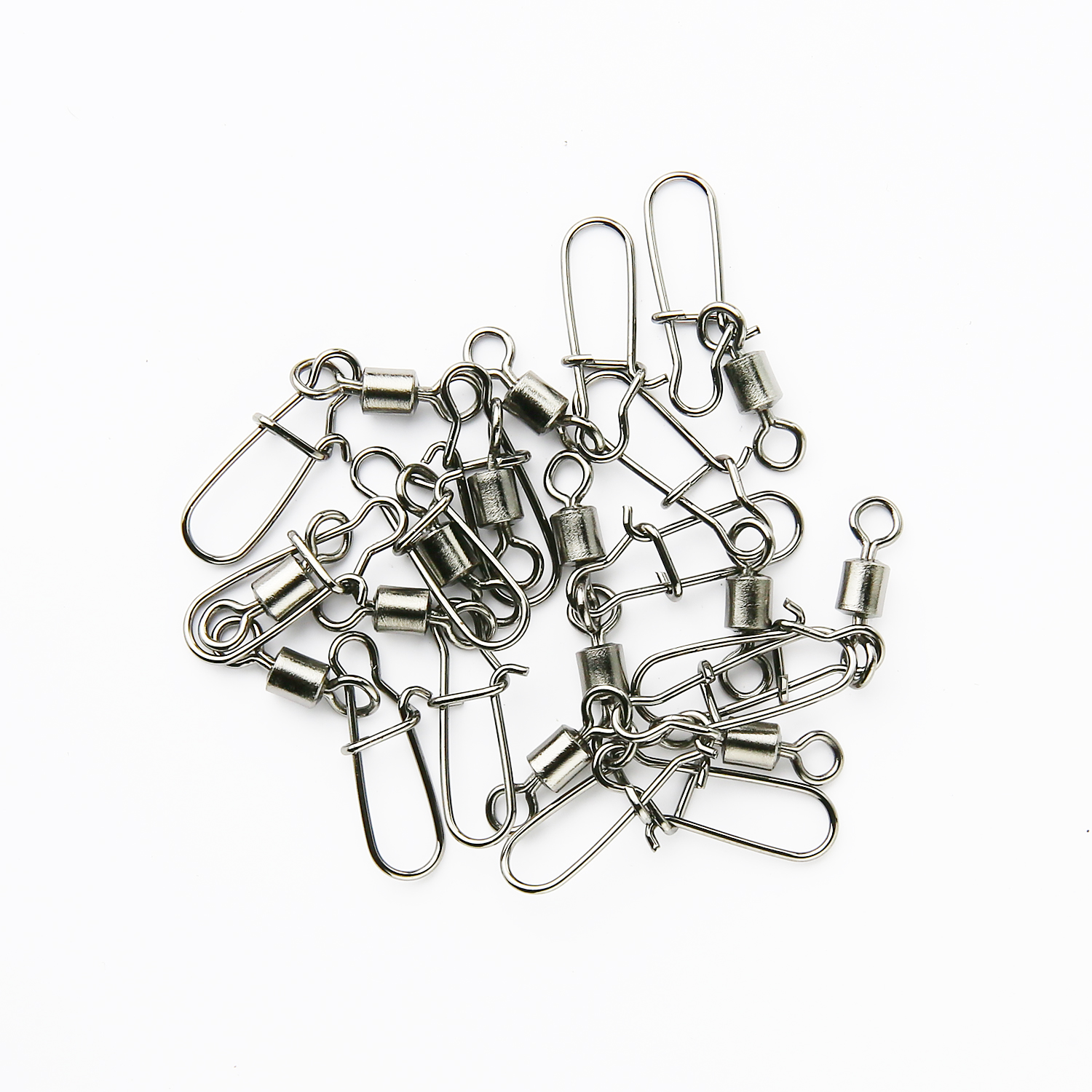 100PCS-2-3-4-6-8-10-Fishing-Connector-Pin-Bearing-Rolling-Swivel-Stainless-Steel-with-Snap-Fishhook--32776550975