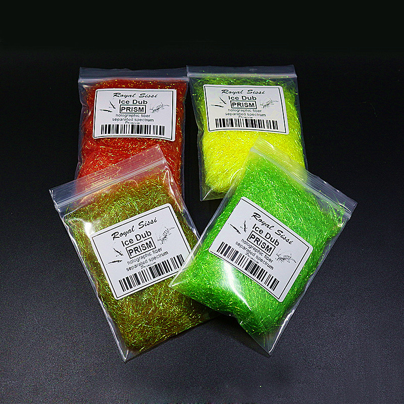 10Colors-synthetic-Fly-Tying-Dubbing-Prism-ICE-DUB-DUBBING-Living-Fibers-Prism-Ice-Wing-Fly-Tying-Ma-32692582941