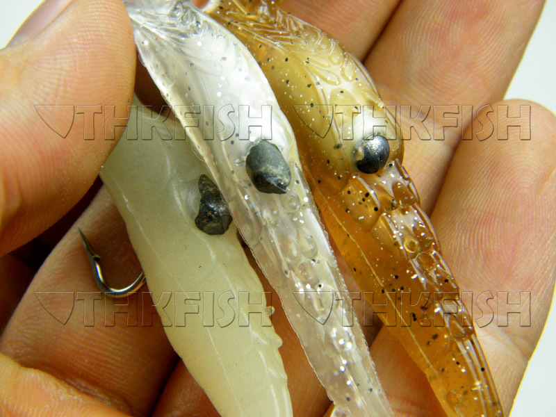 10Pcs-8CM-9g-Rigged-Glow-Shrimp-Soft-Lure-Fishing-Artificial-Baits-With-Hooks-Lead-Sinker-Anzois-Par-915601766