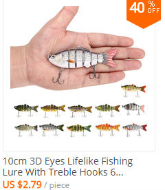 10cm-3D-Eyes-Lifelike-Fishing-Lure-With-Treble-Hooks-6-Jointed-Sections-Swimbait-Hard-Bait-Isca-Arti-32276692065